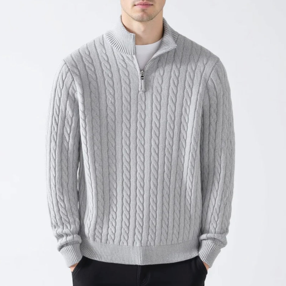 REGGIO ZIPPED SWEATER