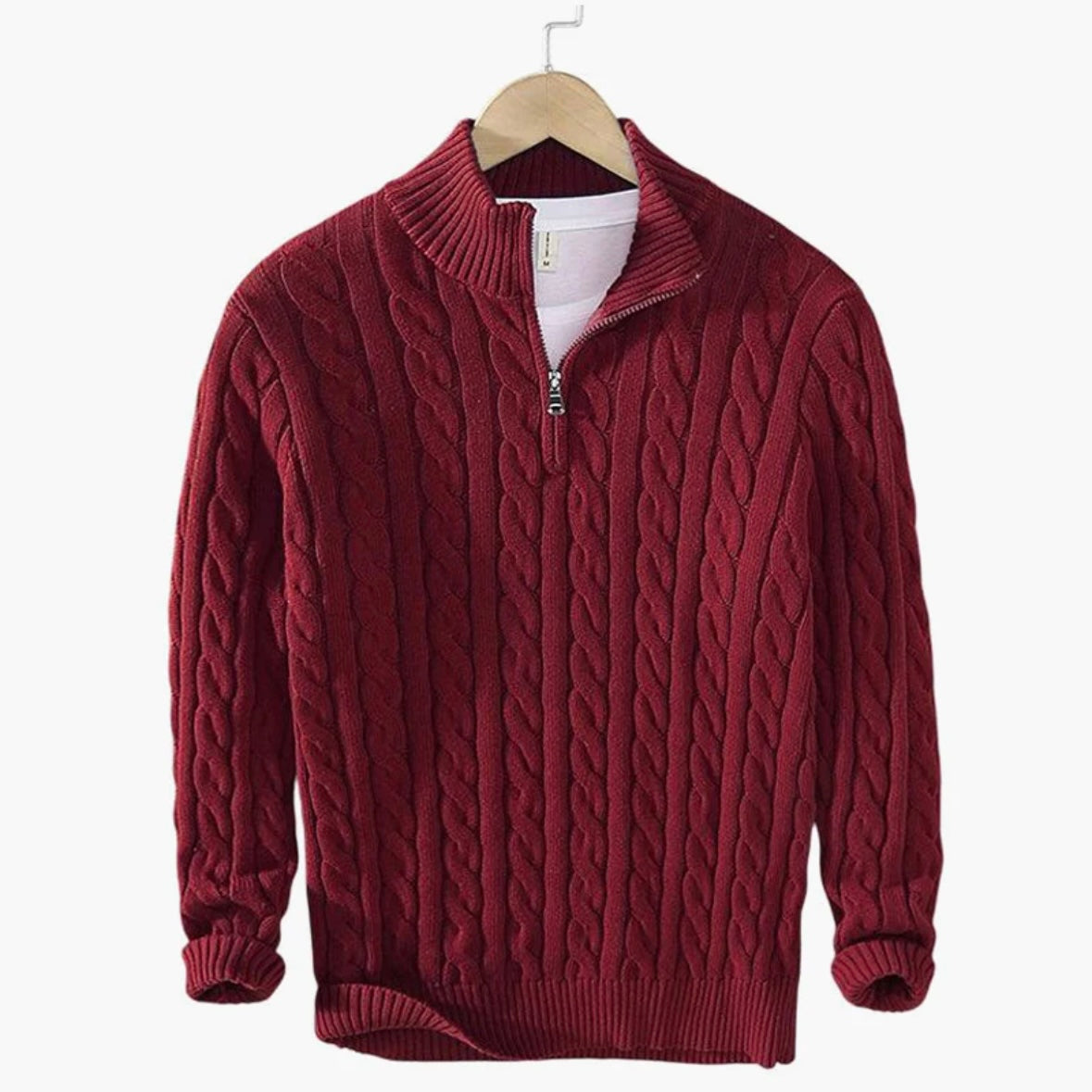 REGGIO ZIPPED SWEATER