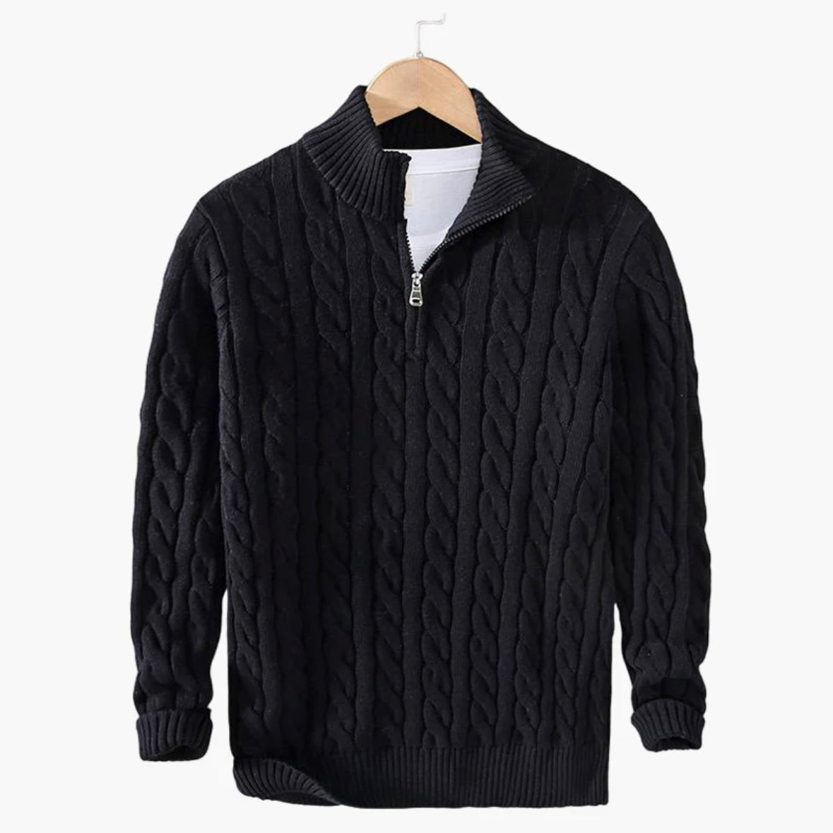 REGGIO ZIPPED SWEATER