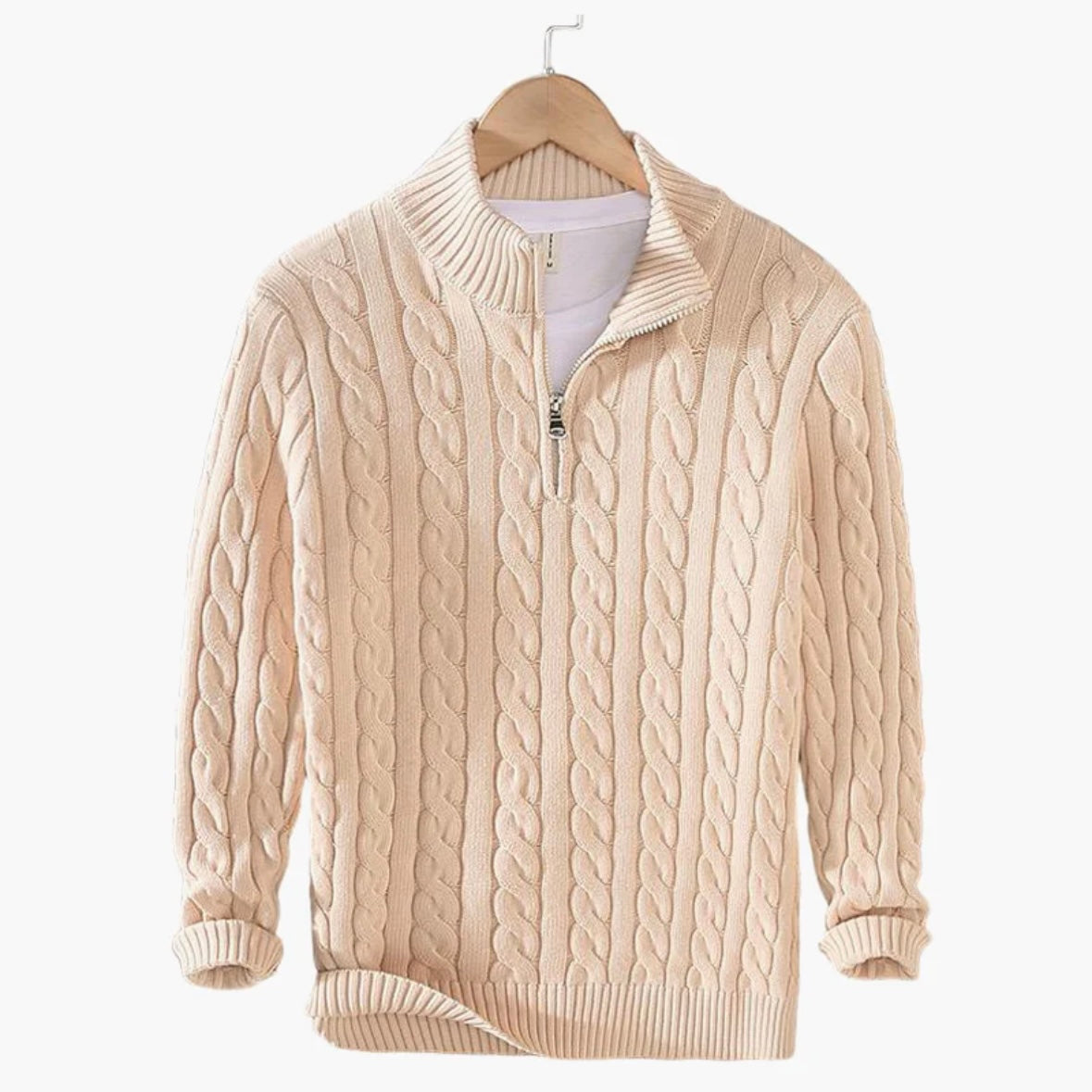 REGGIO ZIPPED SWEATER
