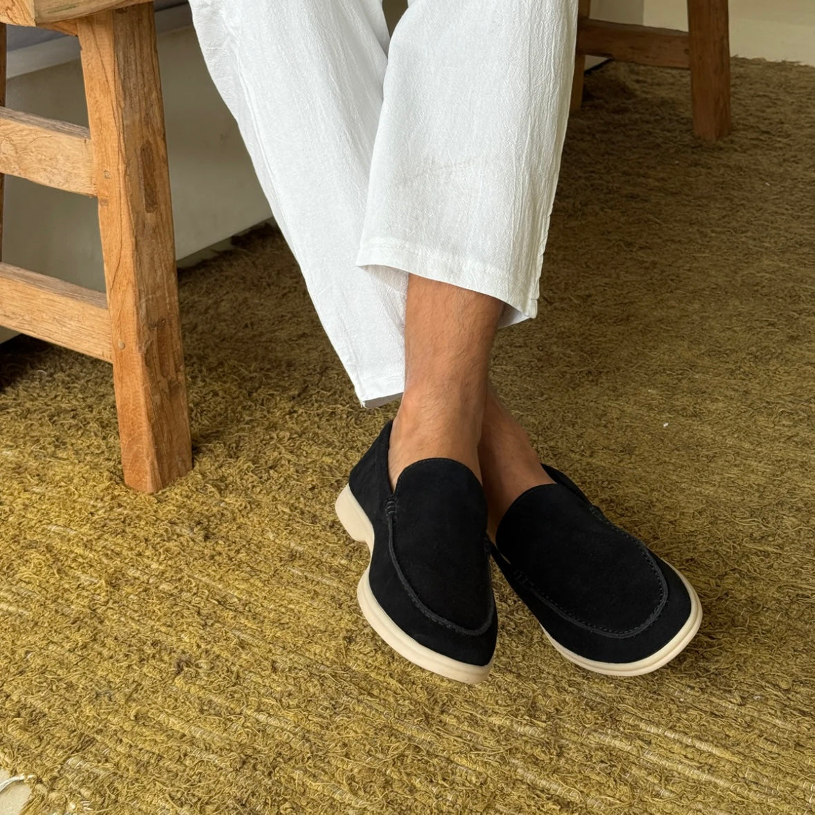 MONZA SUEDE LOAFERS