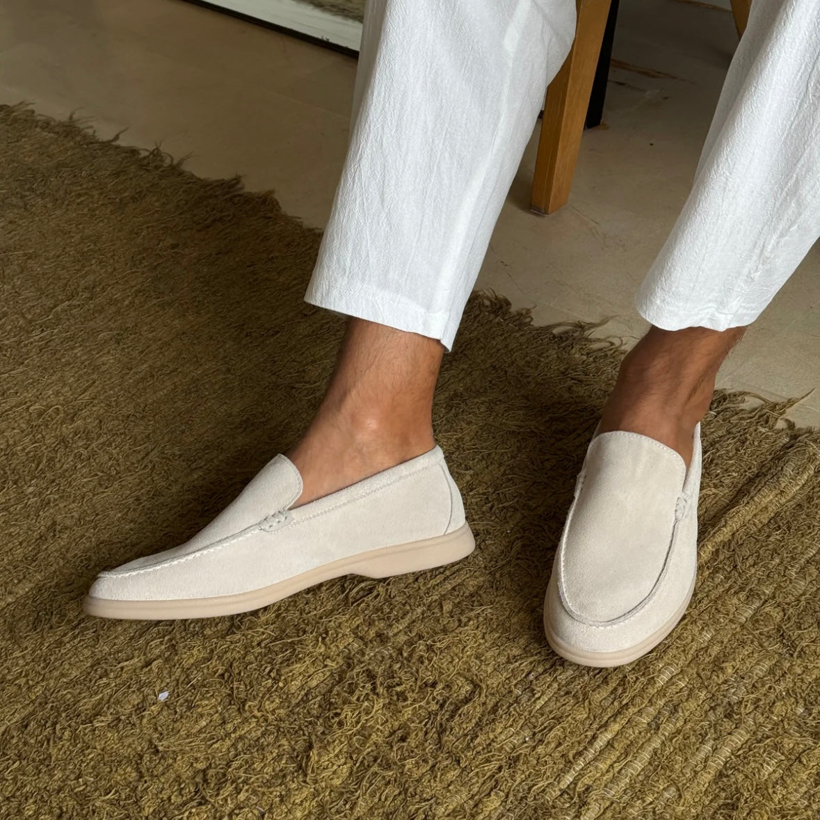 MONZA SUEDE LOAFERS