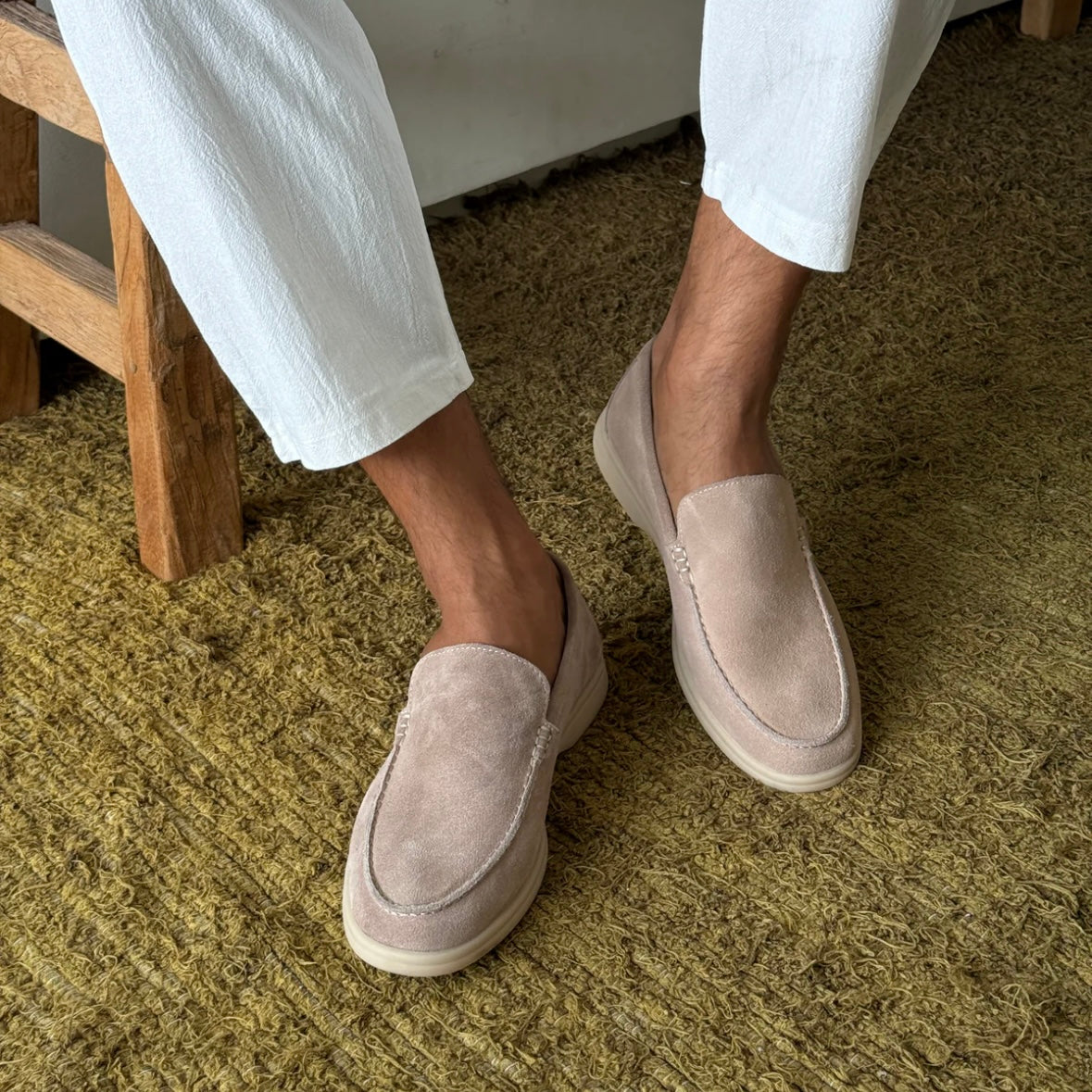 MONZA SUEDE LOAFERS