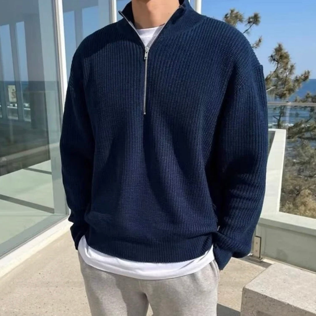 DIJON ZIPPED SWEATER