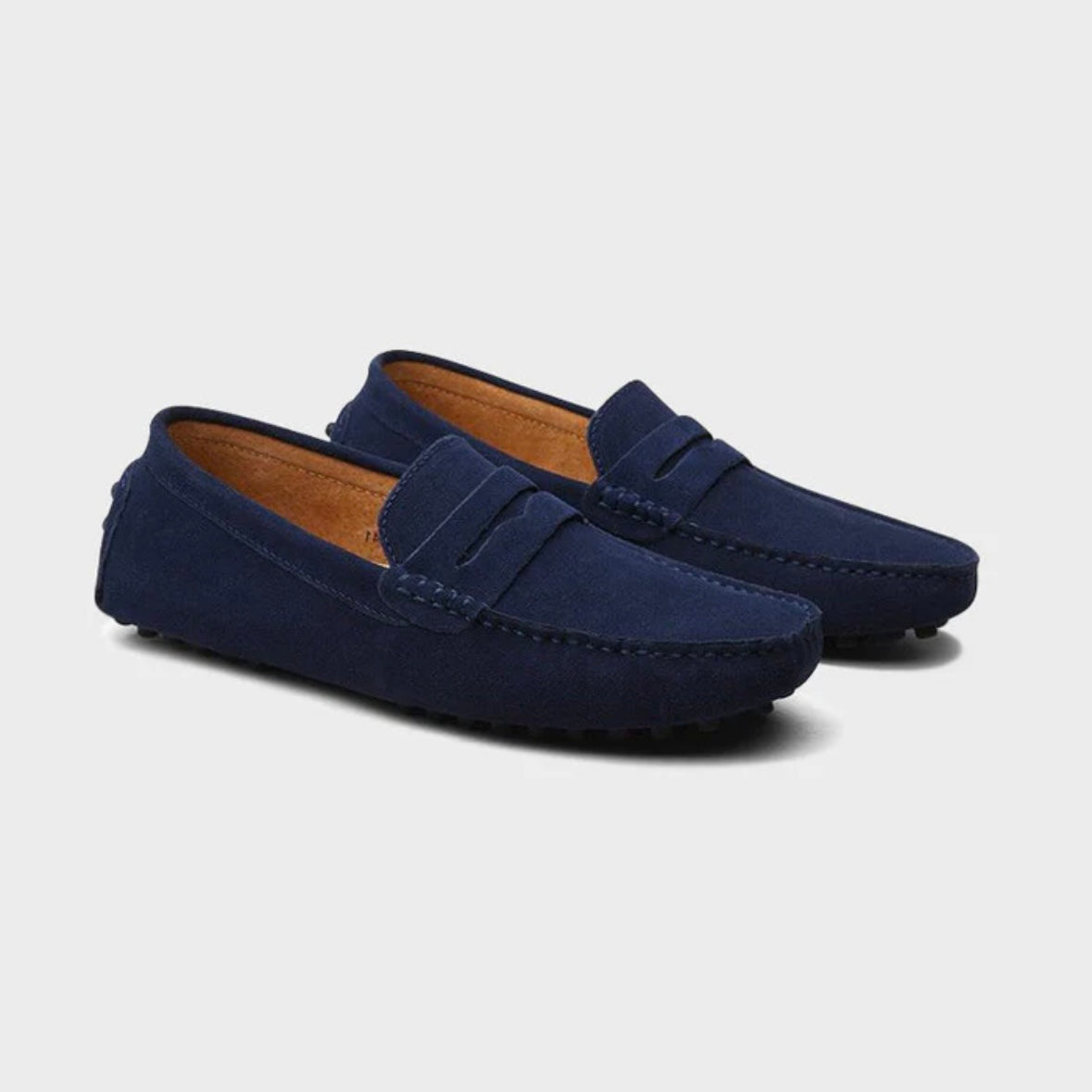 SUEDE BOAT LOAFERS