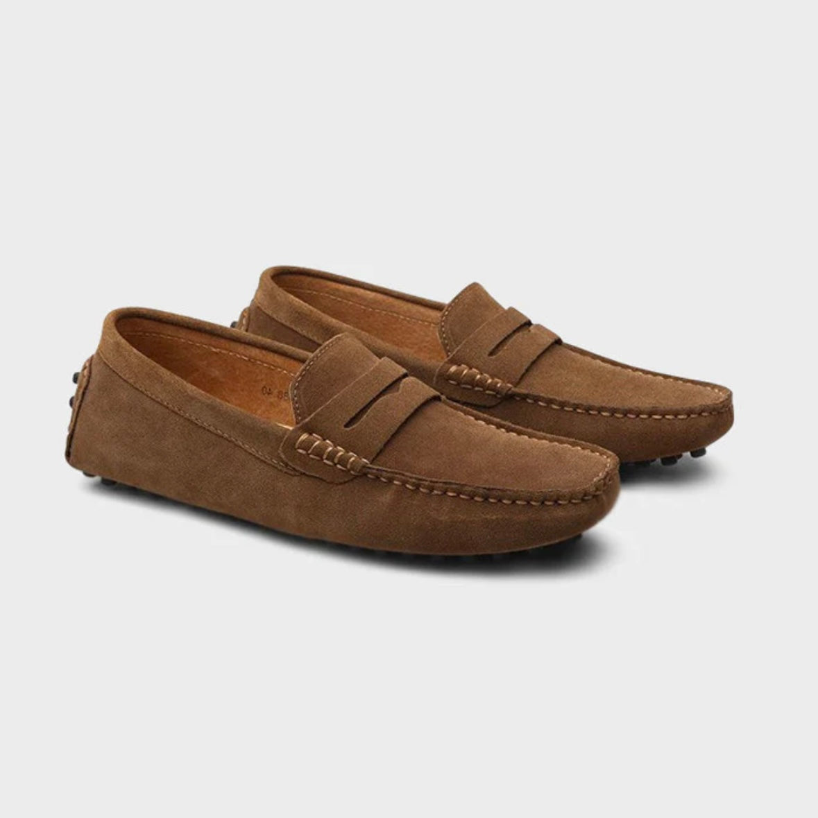 SUEDE BOAT LOAFERS