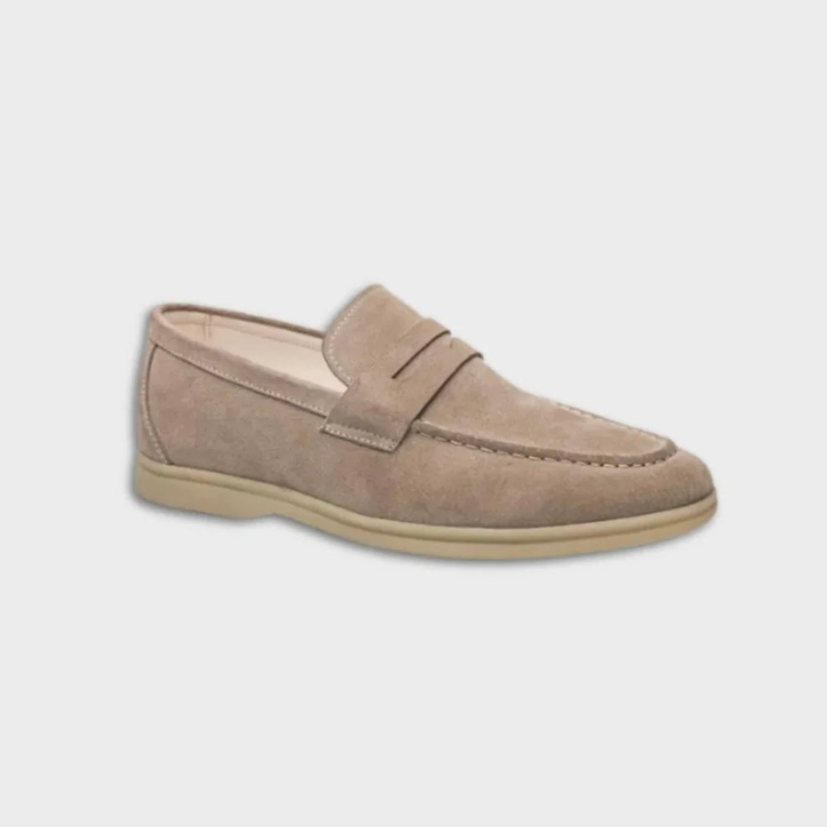 MONACO SUEDE LEATHER LOAFERS