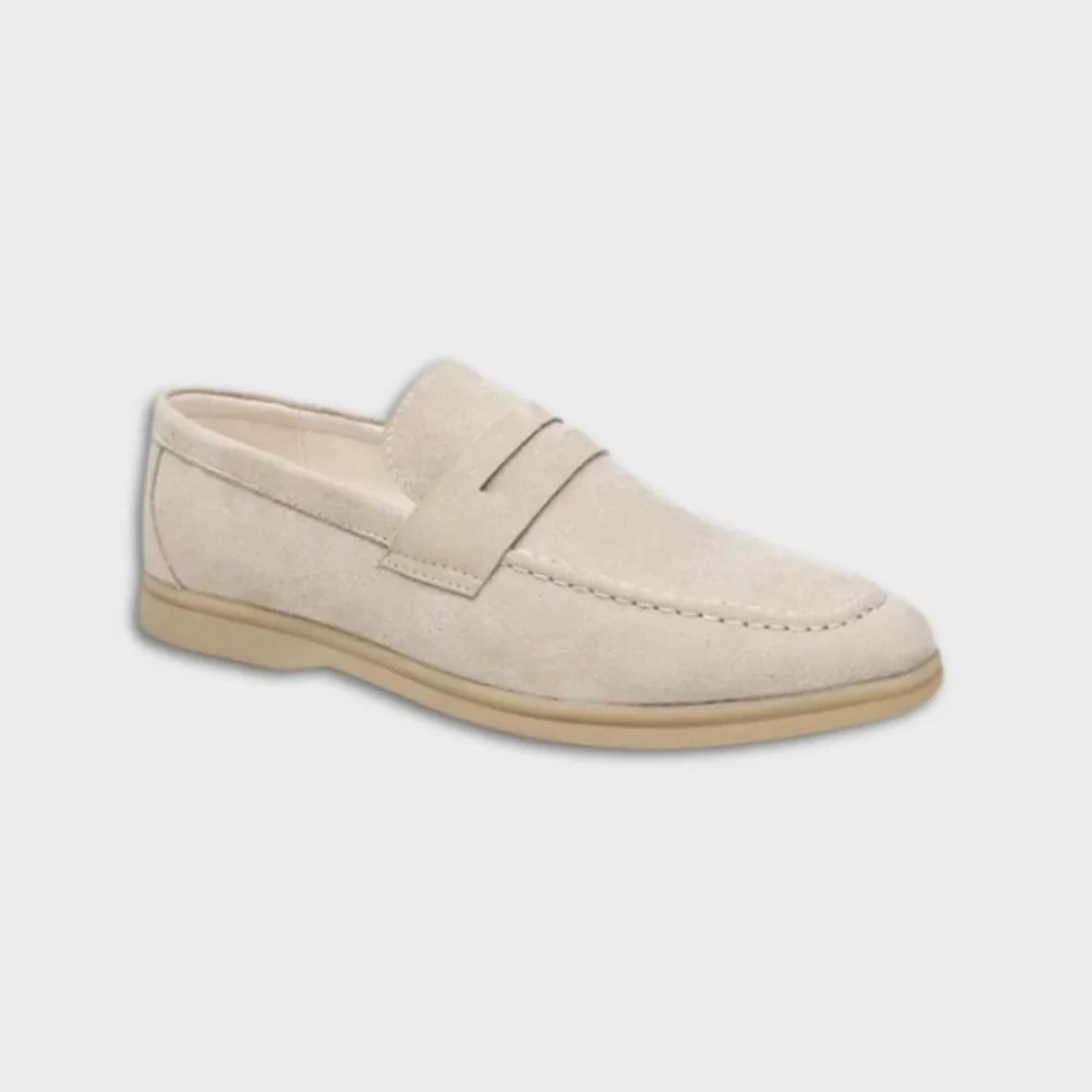 MONACO SUEDE LEATHER LOAFERS