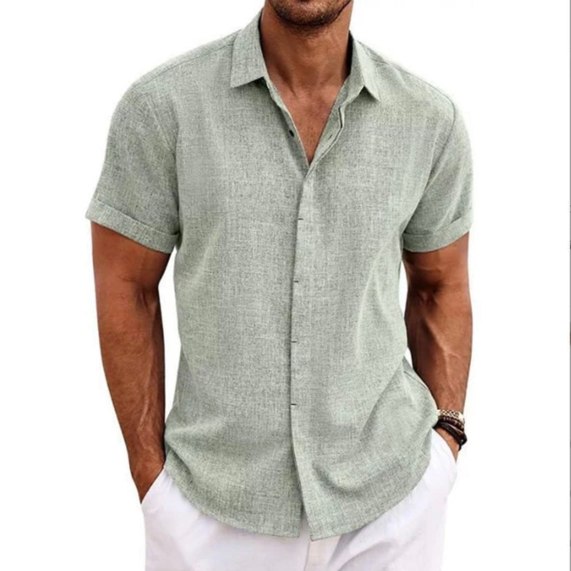 IBIZA LINEN SHIRT